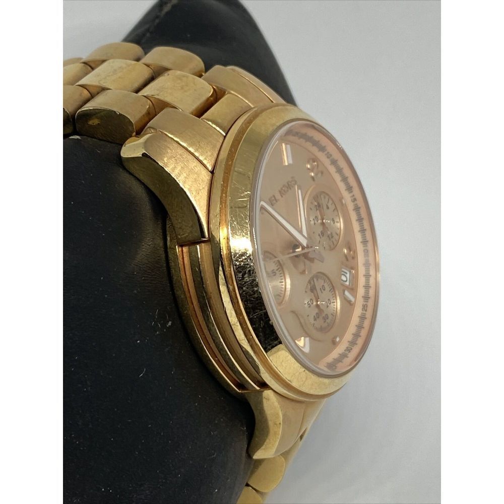 Michael Kors Runway MK5128 Womens Stainless Steel Analog Dial Quartz Watch MP207 - Picture 5 of 12